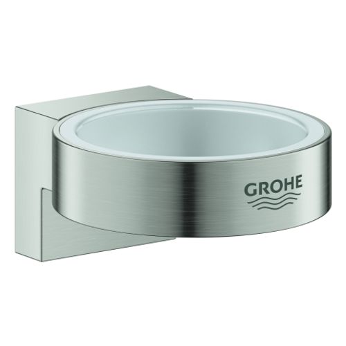 GROHE-Halter-Selection-41027-fuer-Glas-Seifenspender-supersteel-41027DC0