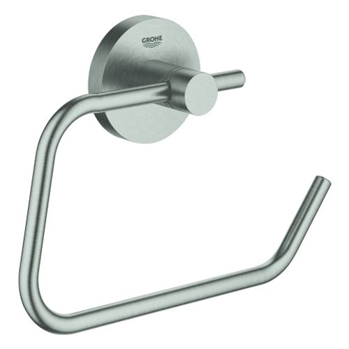 GROHE-WC-Papierhalter-Essentials-40689_1-ohne-Deckel-Metall-supersteel-40689DC1