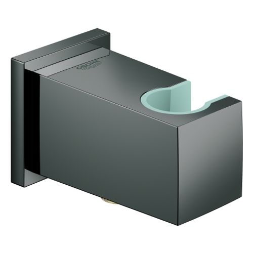 GROHE-Wandanschlussbogen-Euphoria-Cube-26370-mit-Wandbrausehalter-hard-graphite-26370A00