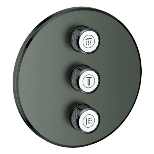 GROHE-3-fach-UP-Ventil-Grohtherm-Smart-Control-29122-FMS-rd-hard-graphite-geb-29122AL0