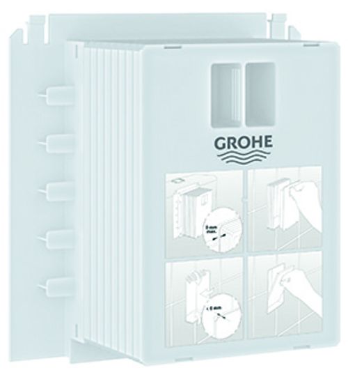 GROHE-Revisionsschacht-40911-fuer-Uniset-Rapid-SL-fuer-kleine-Abdeckplatten-40911000