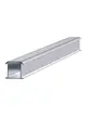 Esdec Montageschiene in länglicher, flacher Form aus Metall; ESD-Design; geeignet für verschiedene Montagesysteme.