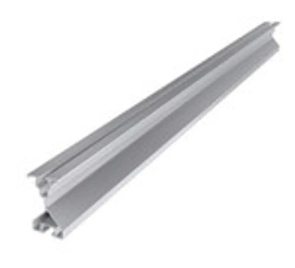 Aluminiumprofil in Anthrazit für Rack-Systeme. SL Rack Produkt, geeignet für Montage und Strukturierung von Geräten oder Anbauelementen.