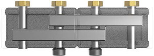 Verteiler-DN-25-2-fach-thermisch-getrennt-mit-EPP-Isolierung-463412CSM01