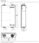Technische Zeichnung eines Viessmann Vitoair FS Typ 300E MA, Z023297 mit Maßen und Details zu Anschlüssen und Abmessungen.