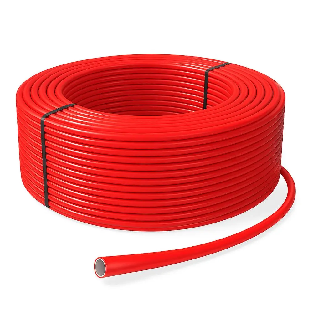Rolle rotes PE-RT Aluminium-Mehrschicht-Verbundrohr 16x2,0mm