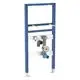 Geberit Duofix Element für Waschtisch, 112 cm, Standarmatur, mit Wasserzählerstrecke, UP-Kugelhahn und Anschluss-T-Stück, 111.077.00.2