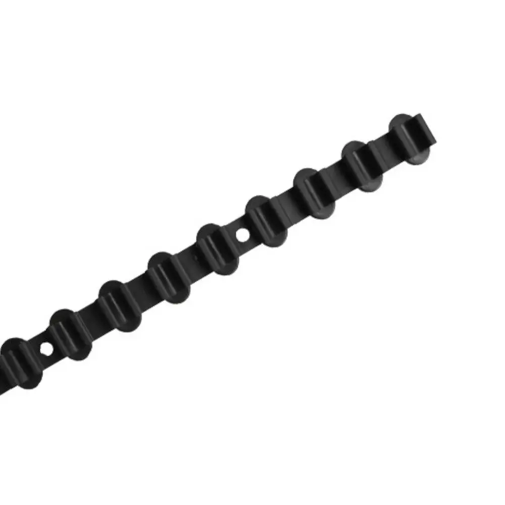 Klemmschiene 60cm, Kunststoff, mit Rohrbefestigung