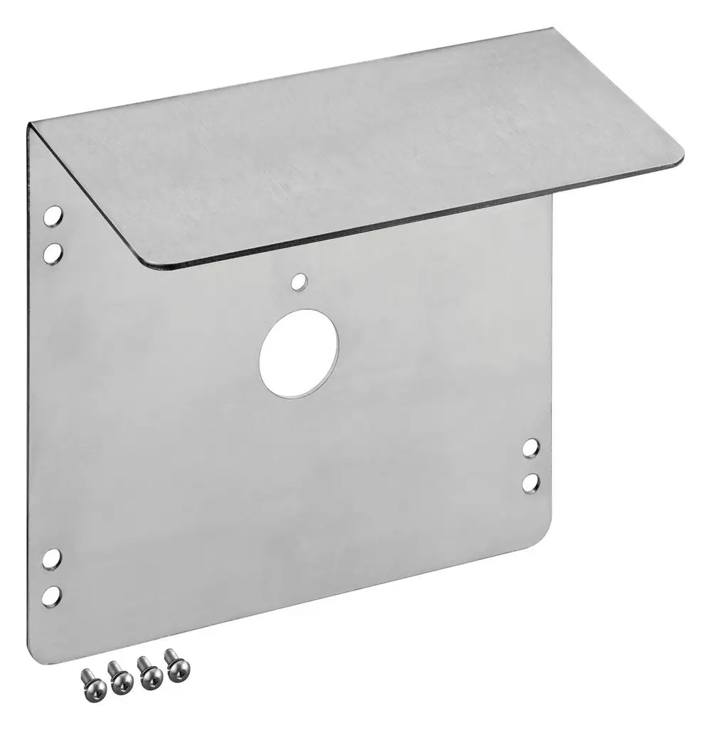 Spelsberg BCS WP1 Wetterschutzdach aus Edelstahl V2A, 205x190x110mm, inklusive Schrauben.