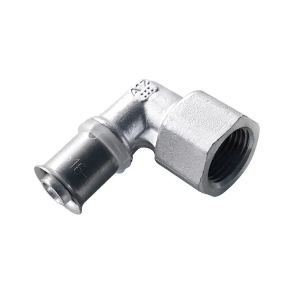 Übergangswinkel Innengewinde 20 x 1/2" IG, bestehend aus Messing, verzinnt, 1 Stück, MC30000149 Galeriebild 1