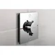 hansgrohe ShowerSelect Comfort E Thermostat Unterputz für 2 Verbraucher Chrom, Detailansicht
