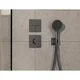 hansgrohe ShowerSelect Comfort E Thermostat Unterputz für 1 Verbraucher und einen zusätzlichen Abgang Brushed Black Chrome, Detailansicht