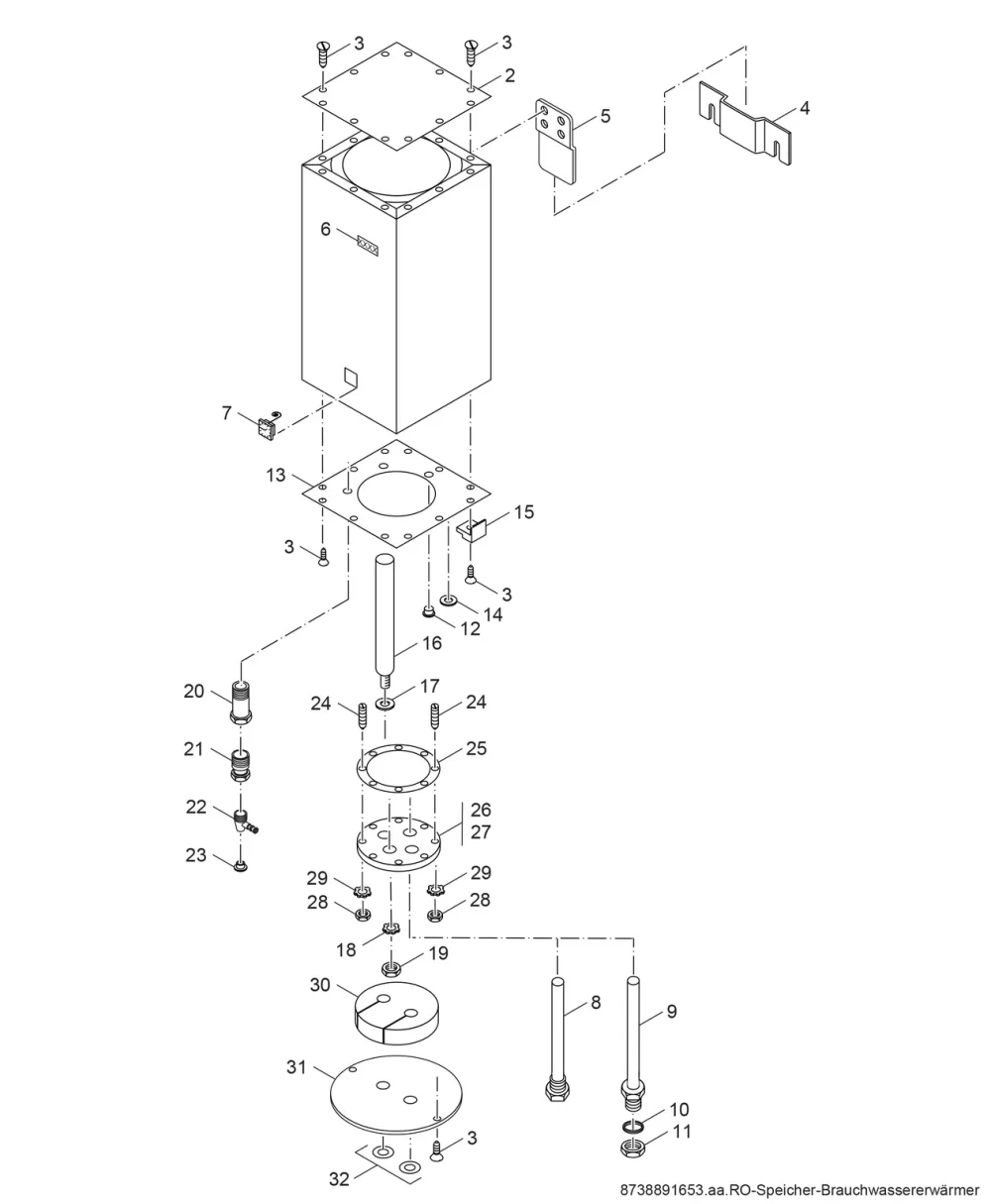 Speicher WH 104, WH 106