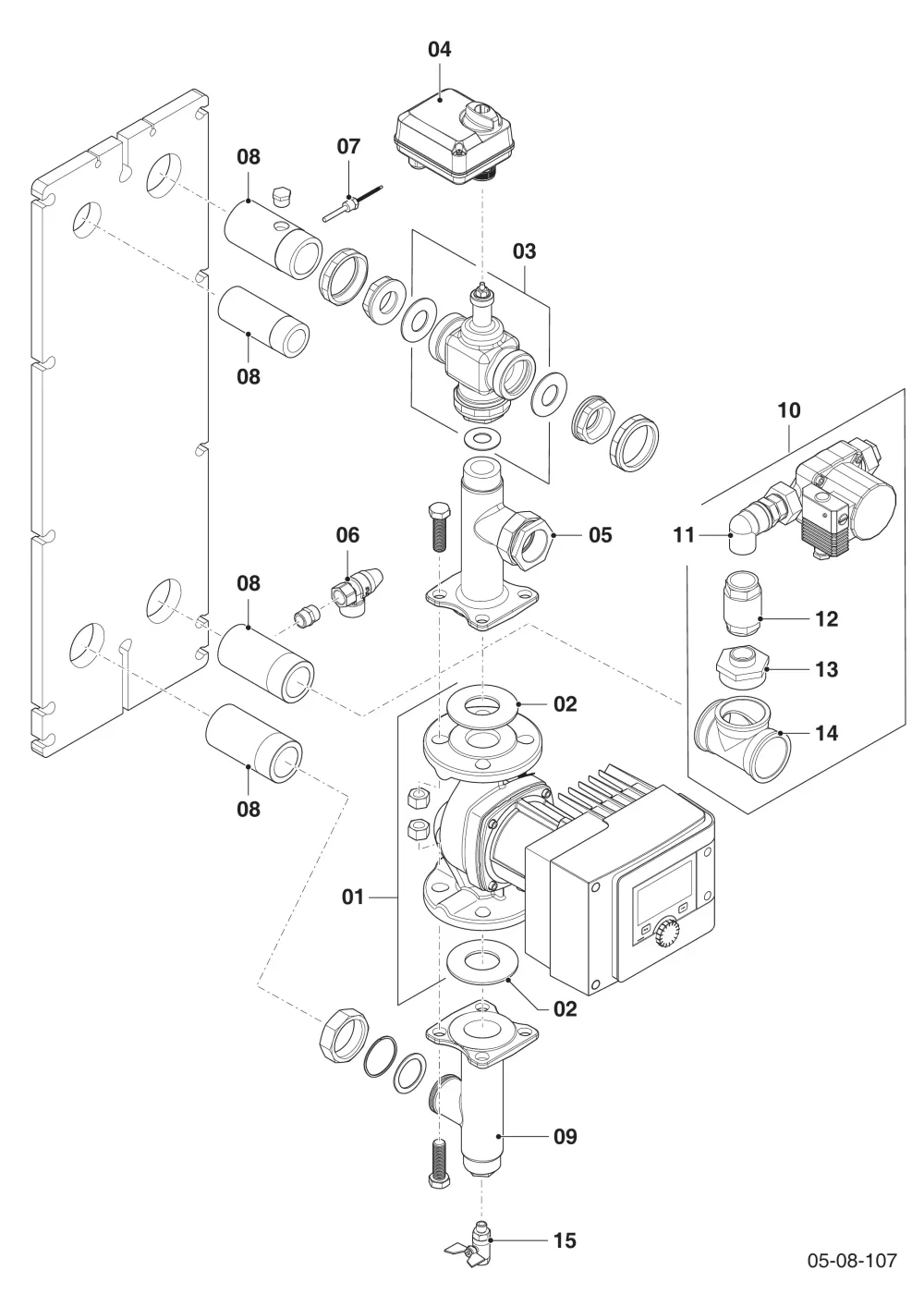Hydraulikteile B