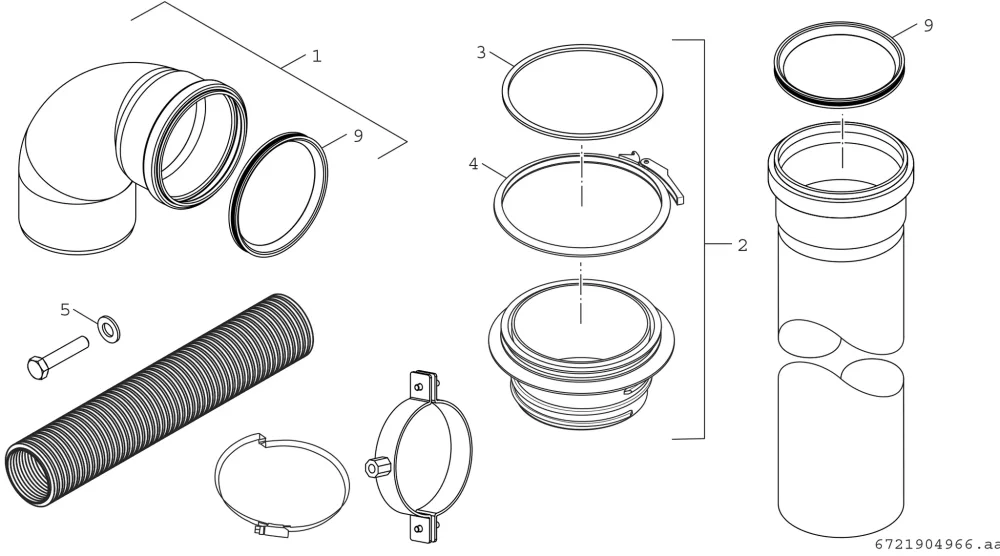 Room-sealed kit