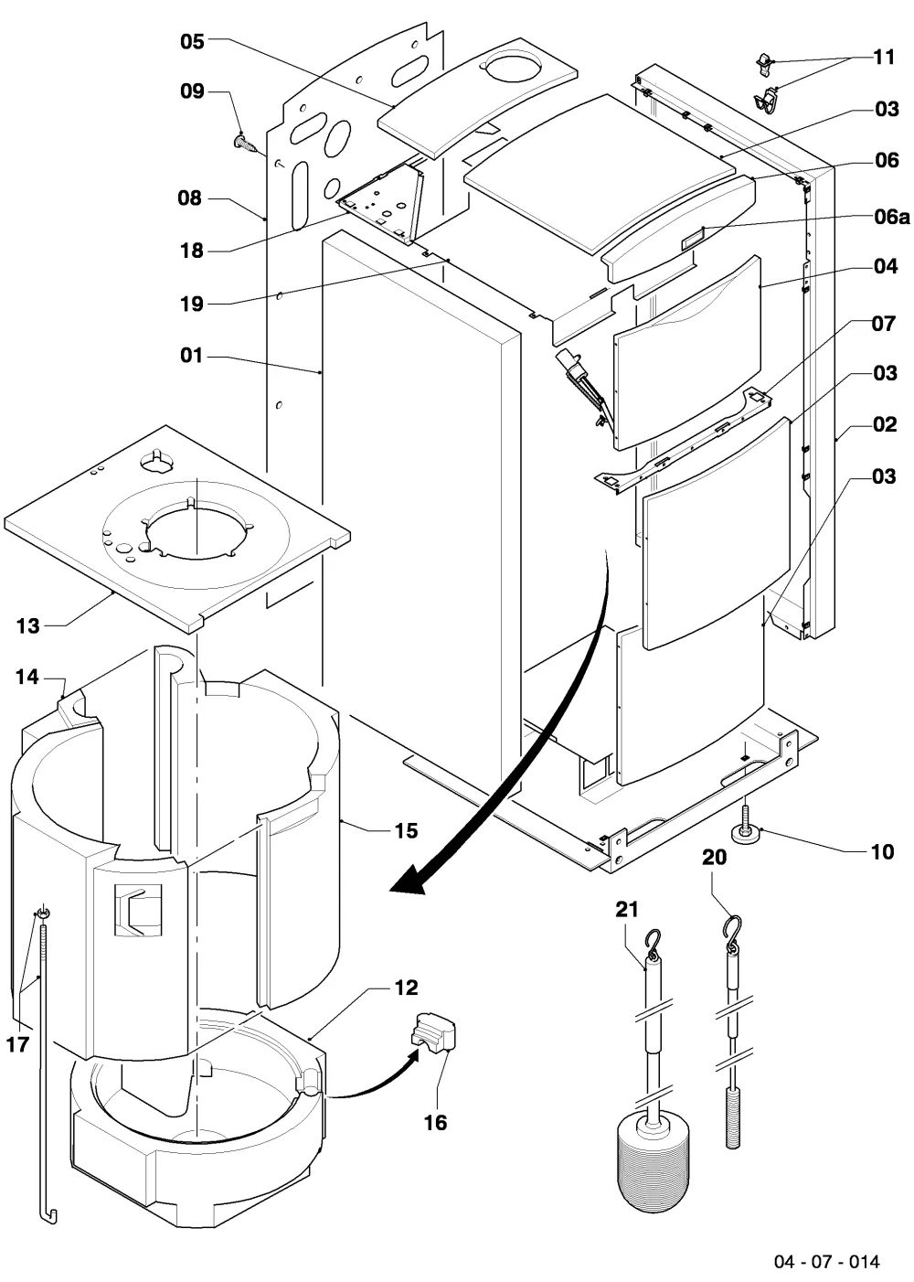 Verkleidungsteile