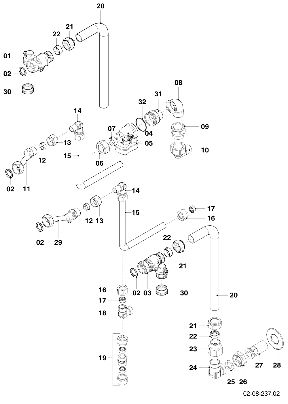 VCW-Installationsset Austausch