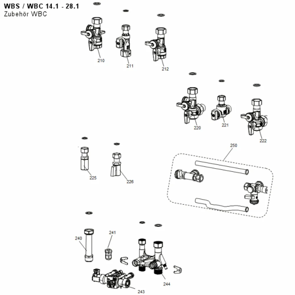 Zubehör WBC
