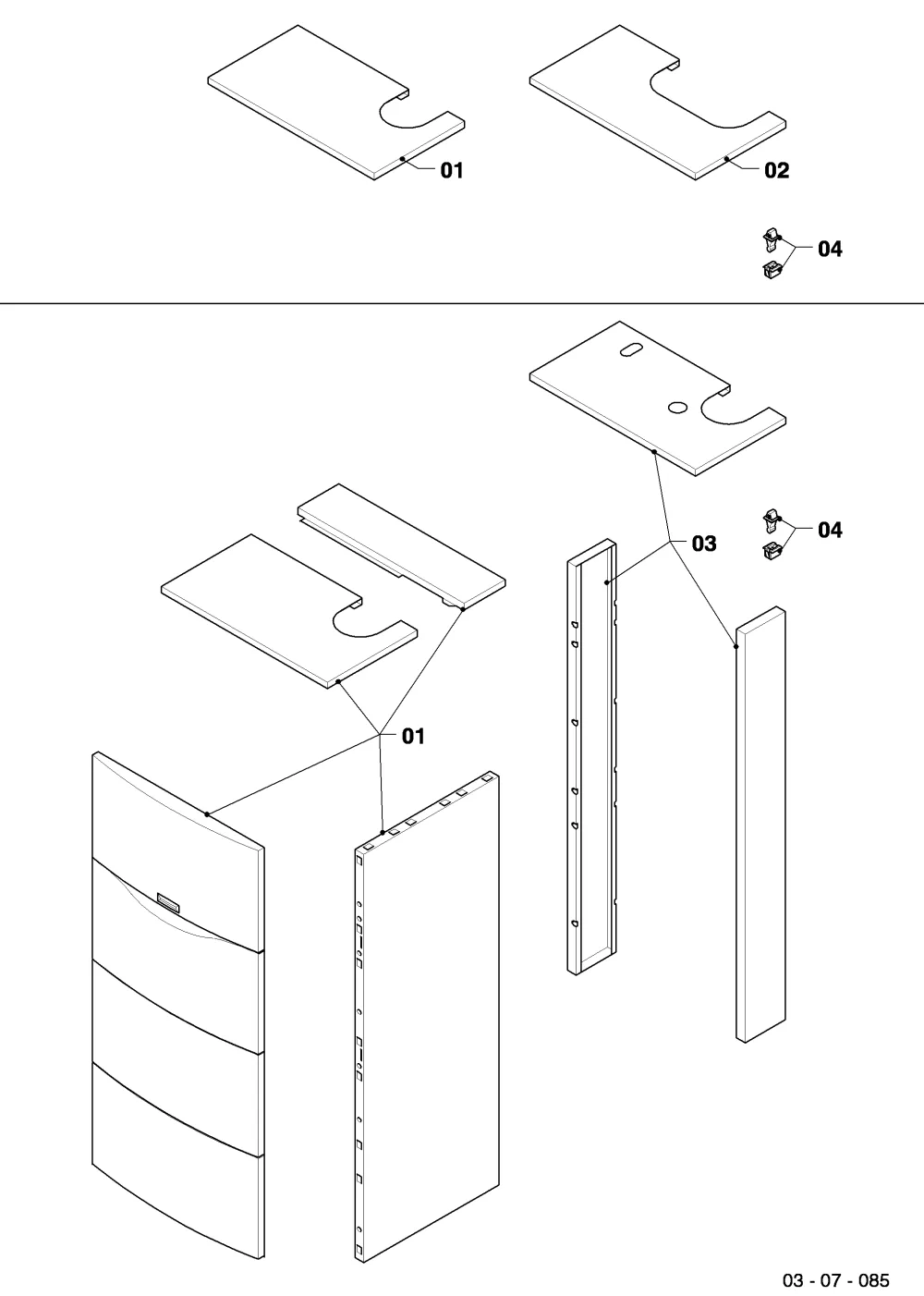 Verkleidung (Designblenden)