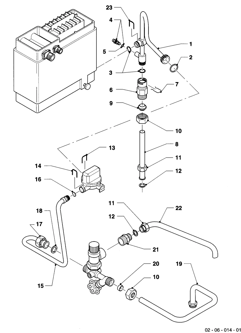 Hydraulikteile (Zirkulation)