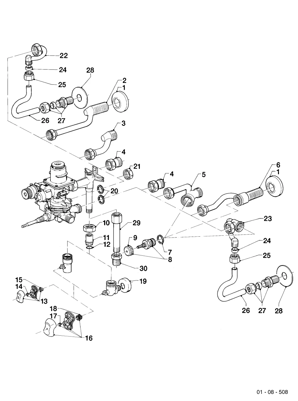 Hydraulikteile (Anschlussteile)