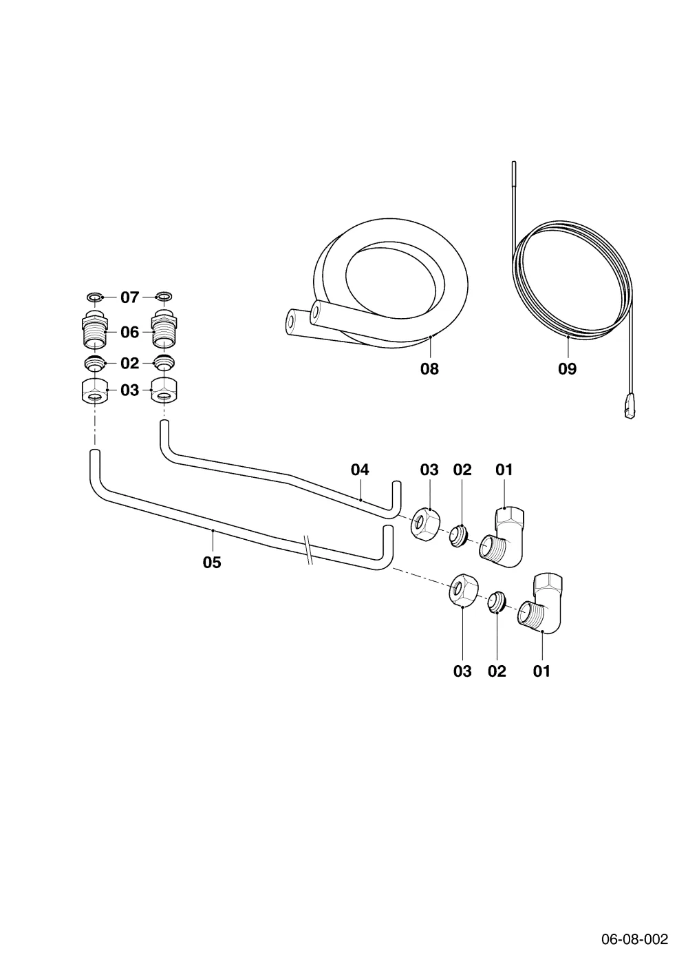 Speicherverrohrung VIH CB 75