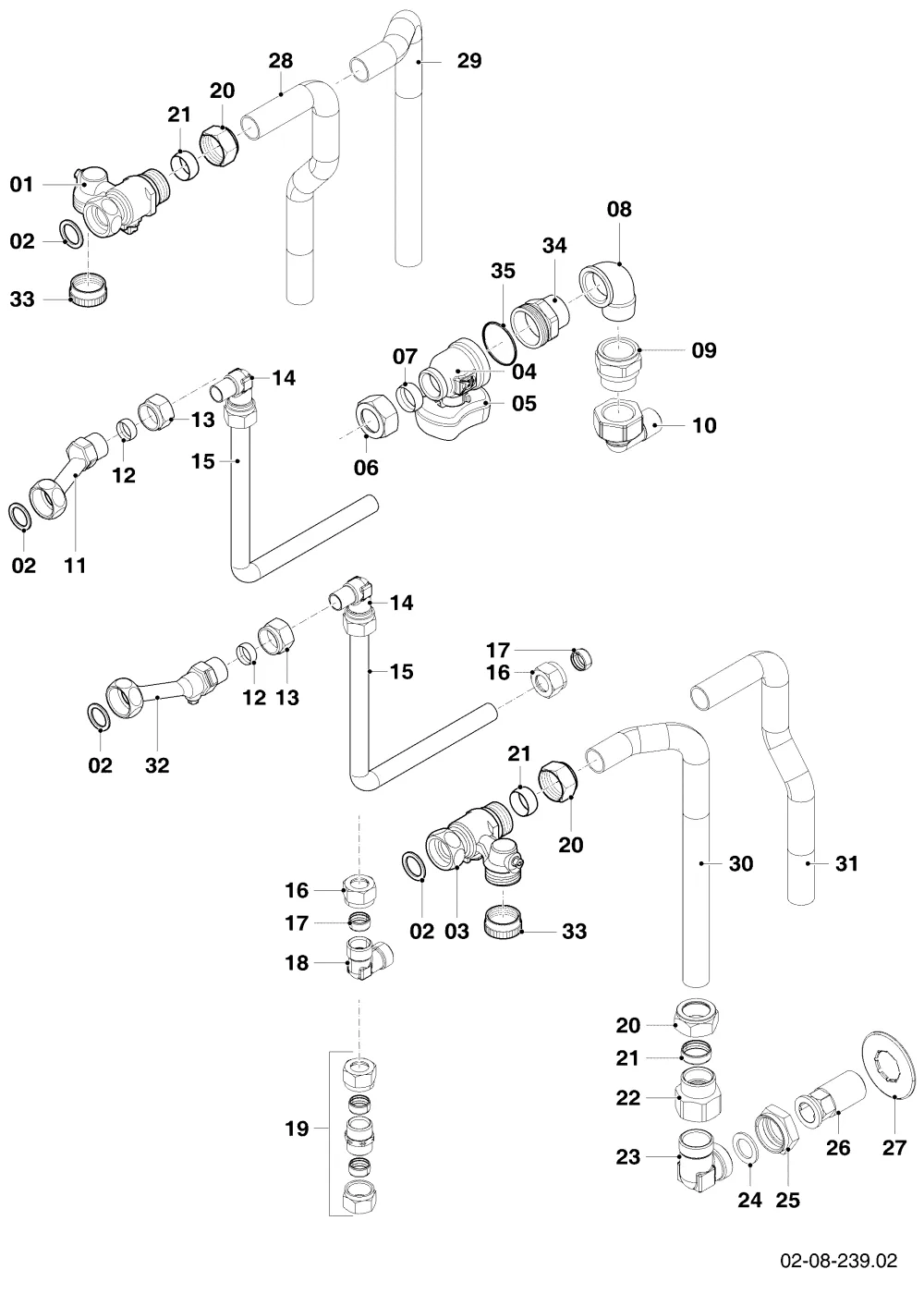 VC/VCW-Installations-Set - Austausch
