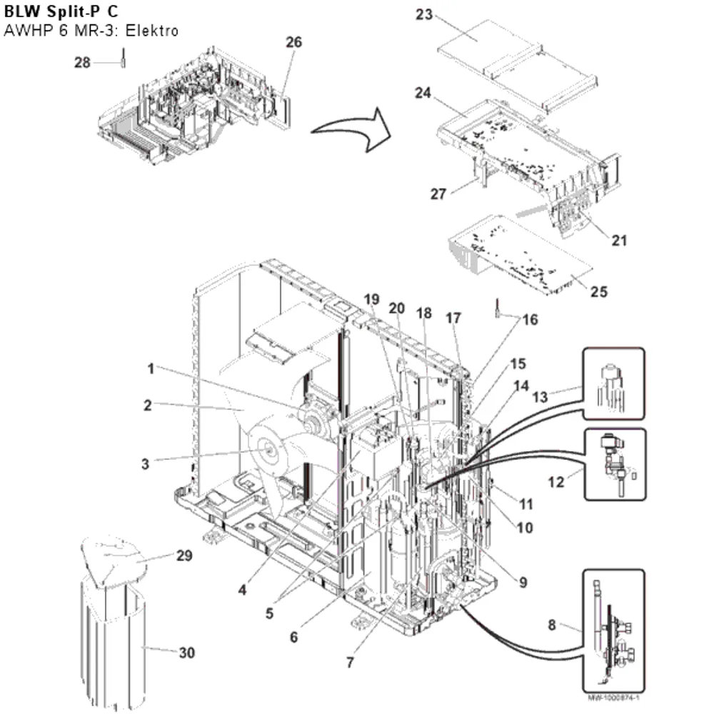 AWHP 6 MR-3: Elektrik