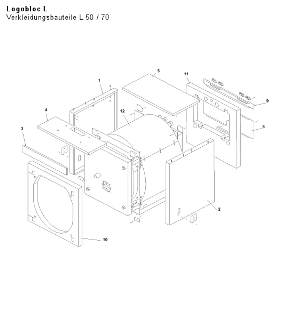 Verkleidungsbauteile L 50 / 70