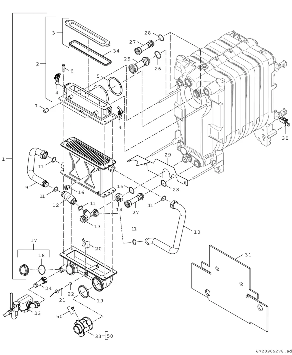 Wärmetauscher TG12 Ek V1