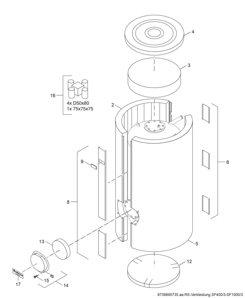 Verkleidung SF400/3-1000/3