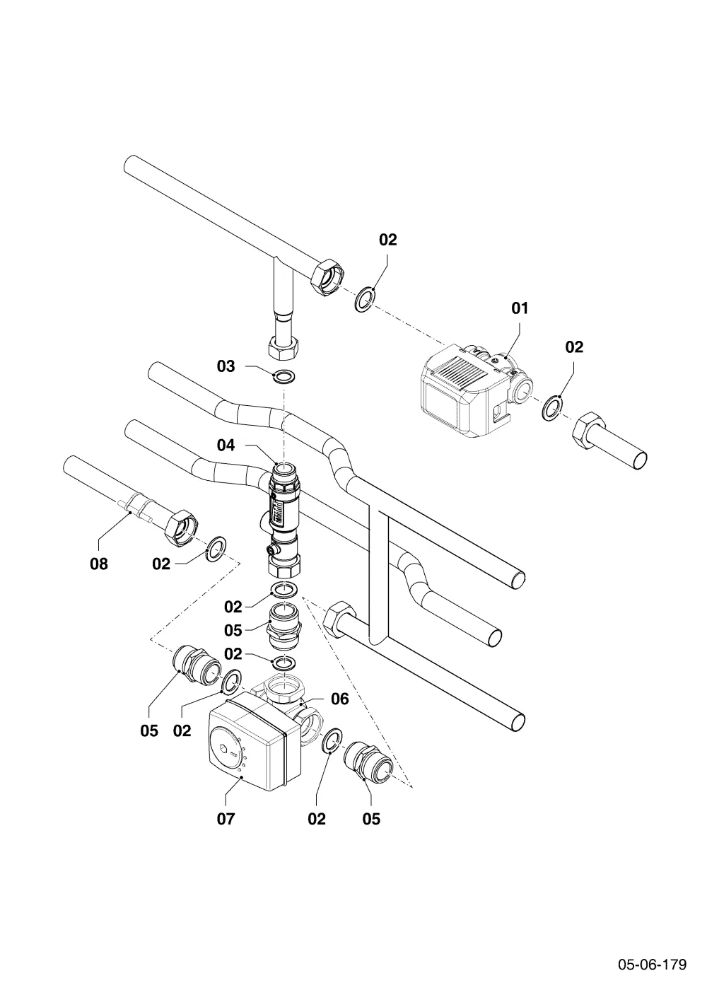 2-Zonen-Kit VWZ ZK (Funktionsteile)