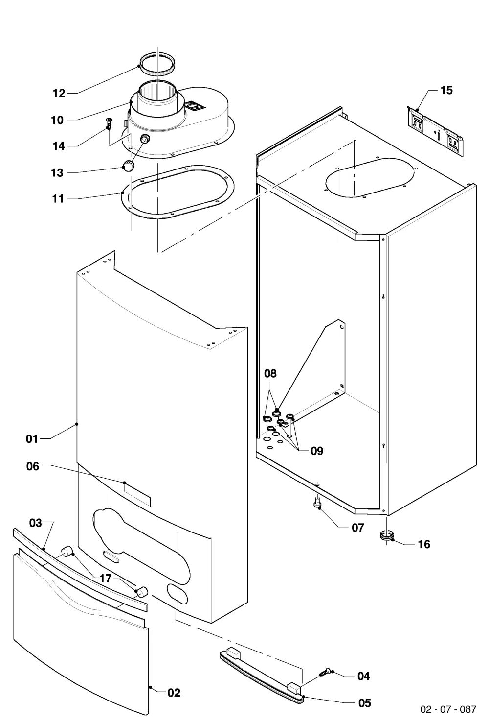 Verkleidungsteile