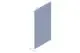BOSCH Seitenabdeckung re/li silber | 8716863287