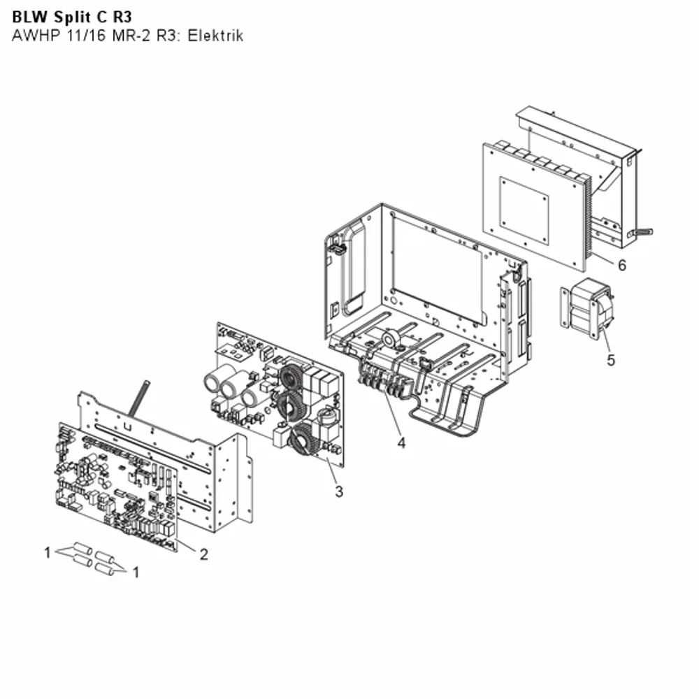 AWHP 11/16 MR-2 R3: Elektrik