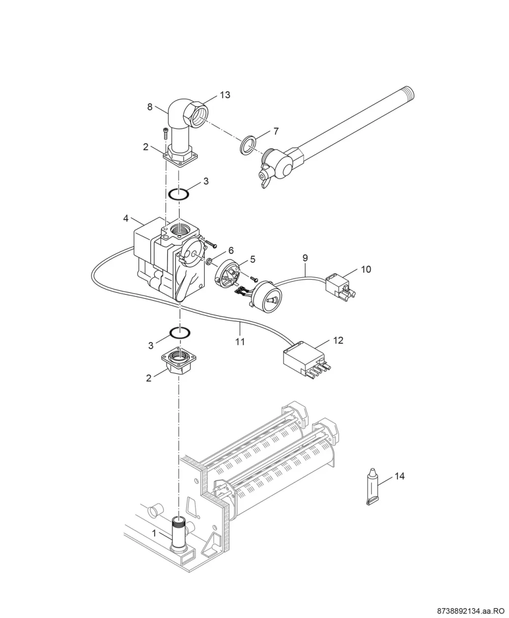 Armaturengruppe BM 762 GiV/GiV 94 14-25