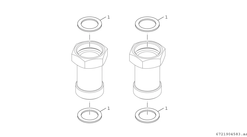 Adapter G1 F - G1 M