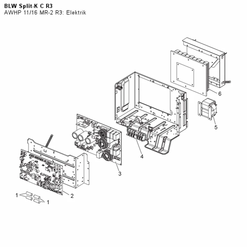 AWHP 11/16 MR-2 R3: Elektrik