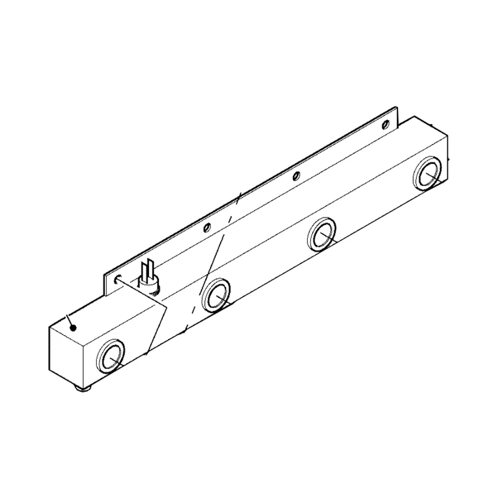 Vaillant VKK 1606/2-E Kaltwasser Verteiler 160kW | 0020095864 (Abbildung aus der Explosionszeichnung)