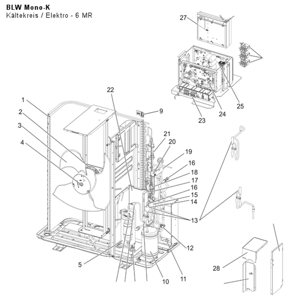 Kältekreis / Elektro - 6 MR