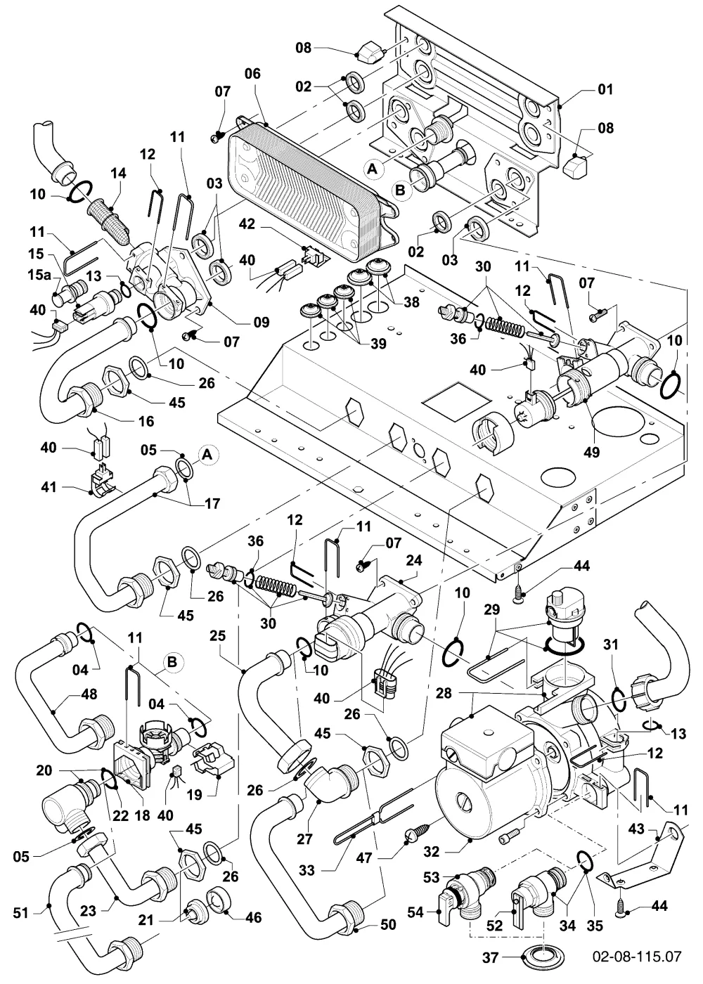 Hydraulikteile (Hydroblock, VCI)