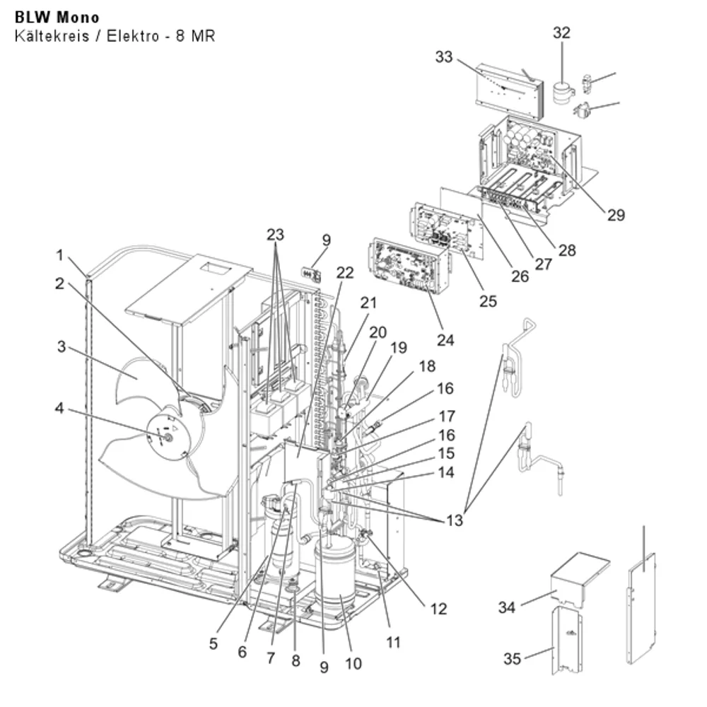 Kältekreis / Elektro - 8 MR