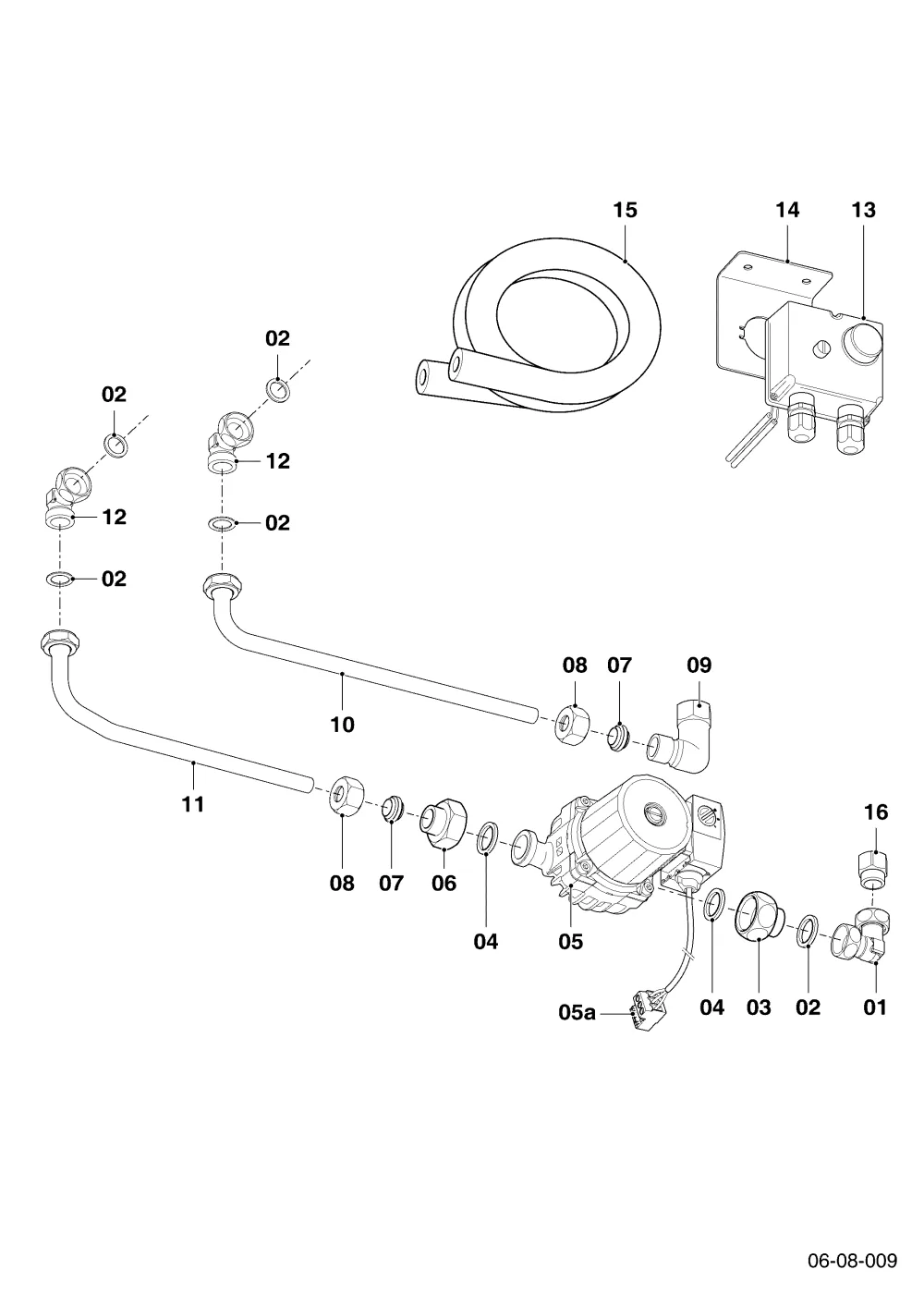 Speicherladekit VIH QL 75 B - links