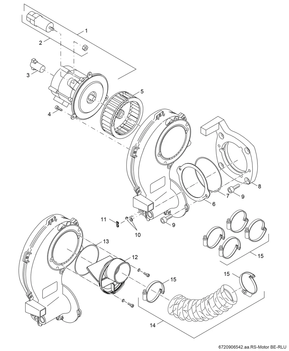 Motor BE RLU