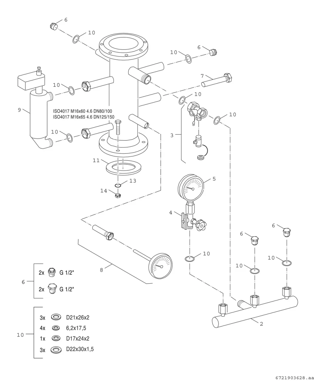 Kessel-Sicherheits-Armaturengr TM-62
