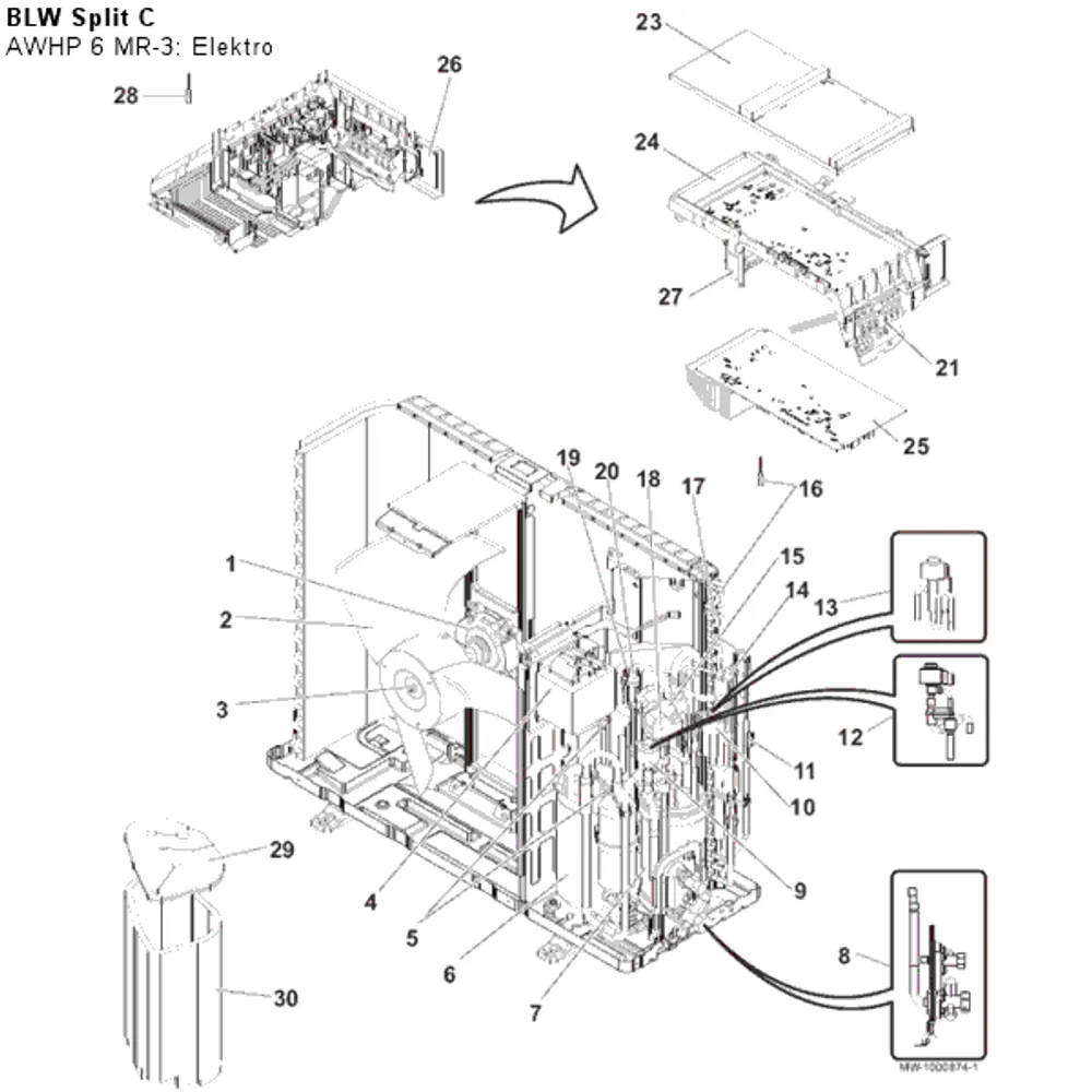AWHP 6 MR-3: Elektro