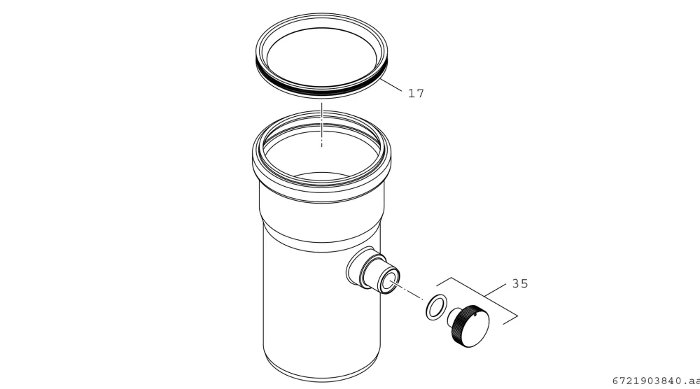 KAS PP für GB125, Ø80