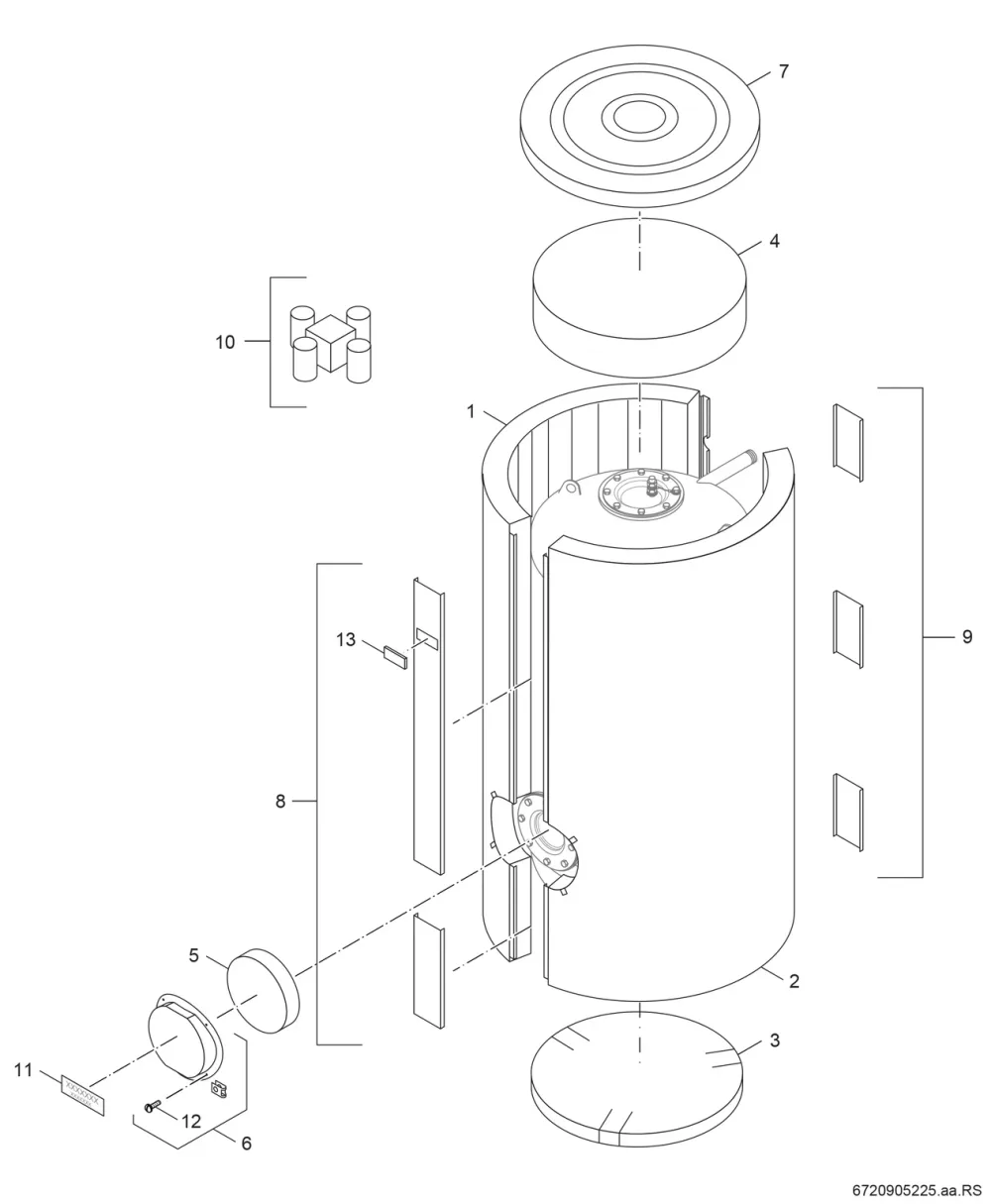 Isolierung SK500 ZB - SK1000 ZB