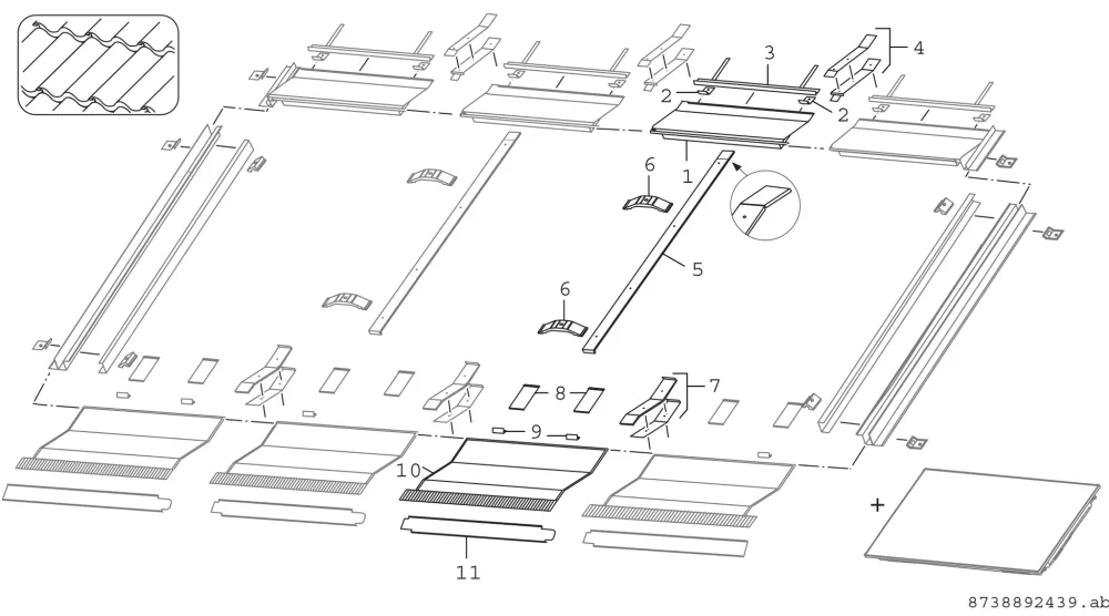 Indach Pfa/Zieg Erweit w SKY-T