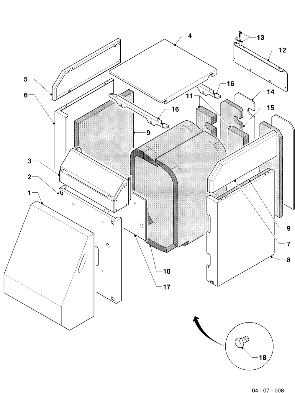 Verkleidungsteile